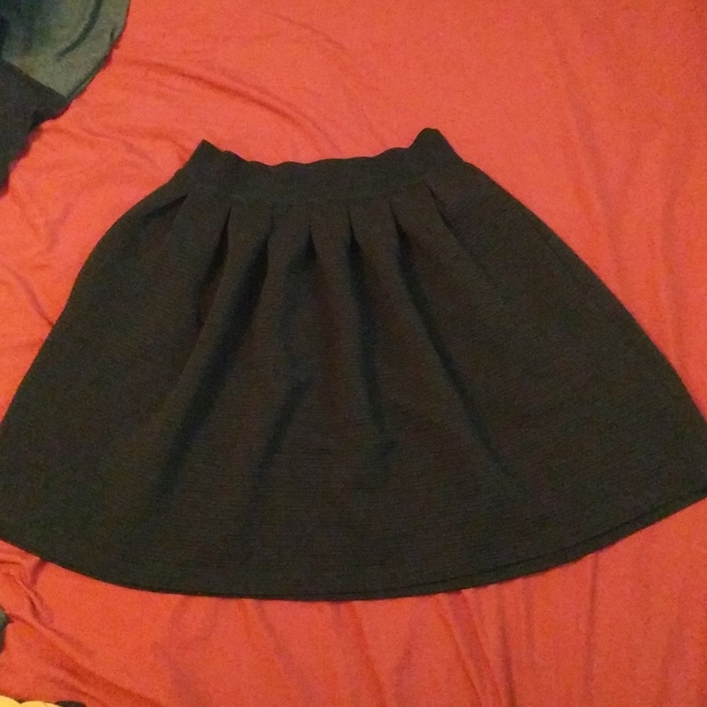 Black skirt